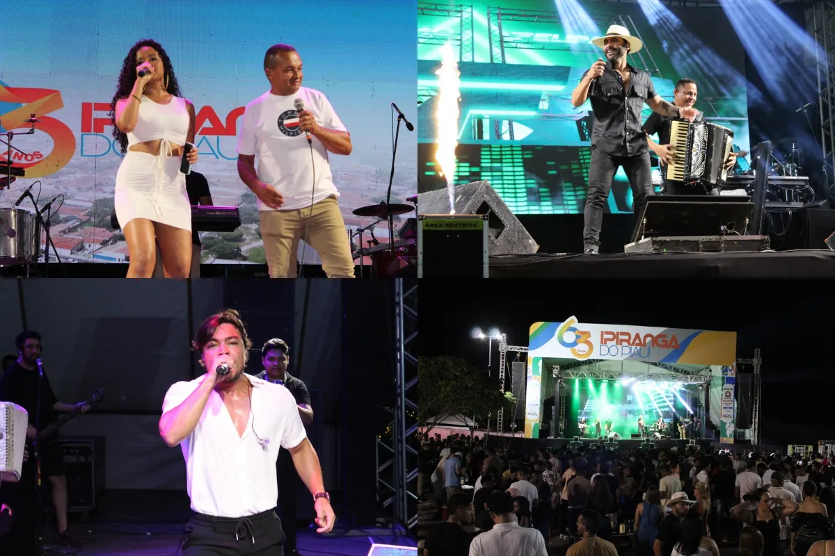 Forrozão Sinal de Sertão, Felipão, Jotavê e Carlos Topado animam primeira noite de shows em comemoração dos 63 anos de Ipiranga do PI