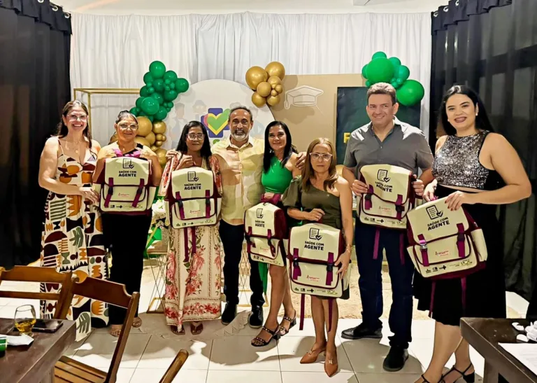 Prefeitura de Santo Antônio de Lisboa realiza solenidade em homenagem aos concluintes do Programa Mais Saúde com Agente