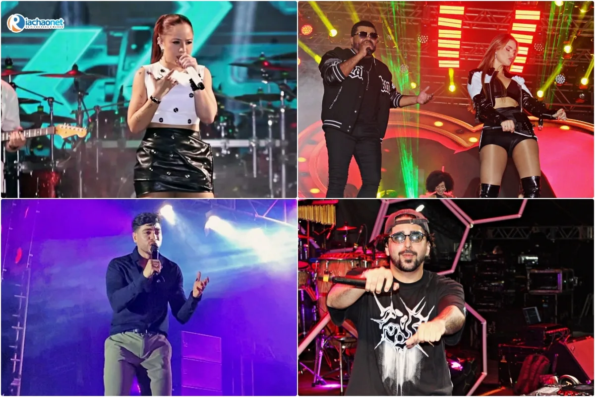 Shows de Mari Fernandes, Limão com Mel, Thiago Freitas e DJ Hudson encerram programação dos 32 anos de Geminiano; veja fotos