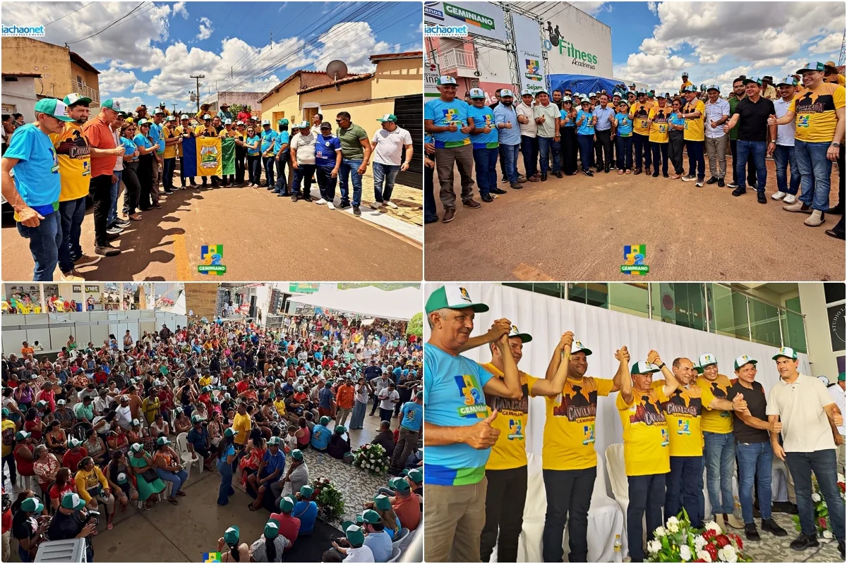 Cavalgada e Festa dos Agriculturoes abrem segundo dia de atividades alusivas ao 32º aniversário de Geminiano; veja fotos