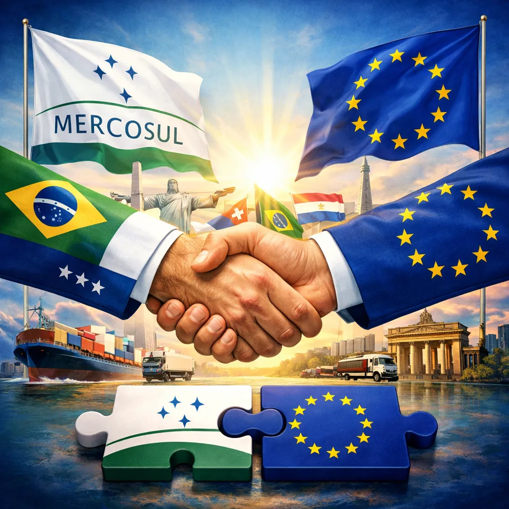 Entenda em 13 pontos o acordo Mercosul–UE