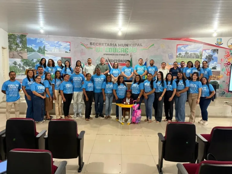 Prefeitura de Ipiranga do Piauí realiza o Dia D do Busca Ativa Escolar e mobiliza rede intersetorial