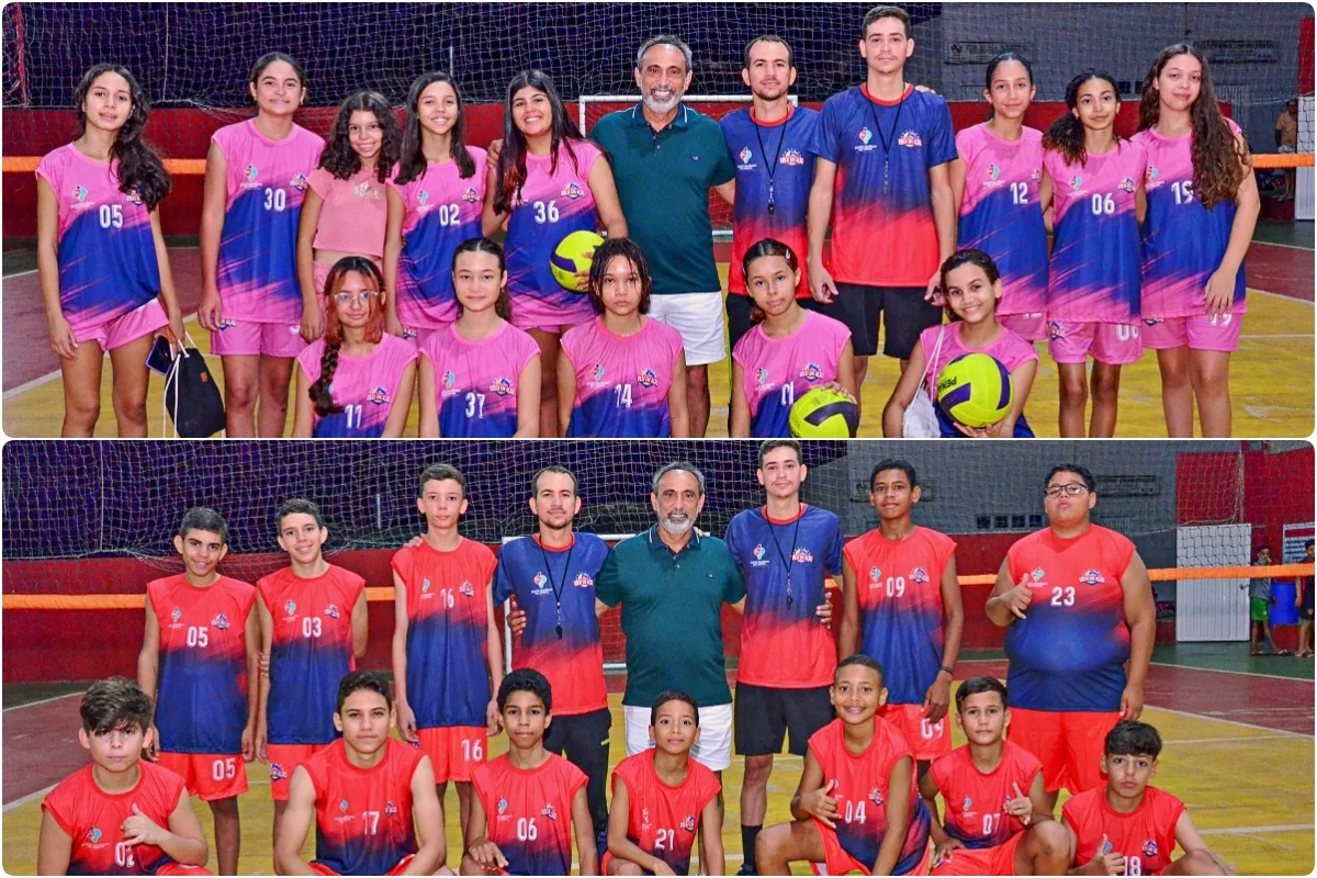 Prefeitura de Santo Antônio de Lisboa entrega uniformes da Escolinha Vôlei em Ação e reforça compromisso com o esporte
