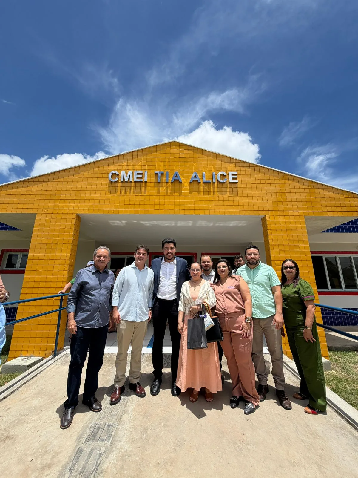 Deputado Severo Eulálio destaca investimento de aproximadamente R$ 3 milhões na inauguração do CMEI Tia Alice em Pedro II