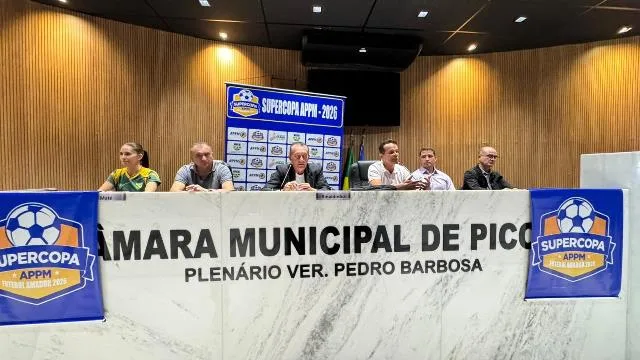 Seleção de Picos enfrentará Dom Expedito Lopes e Geminiano na 1ª Fase da 4ª Supercopa APPM