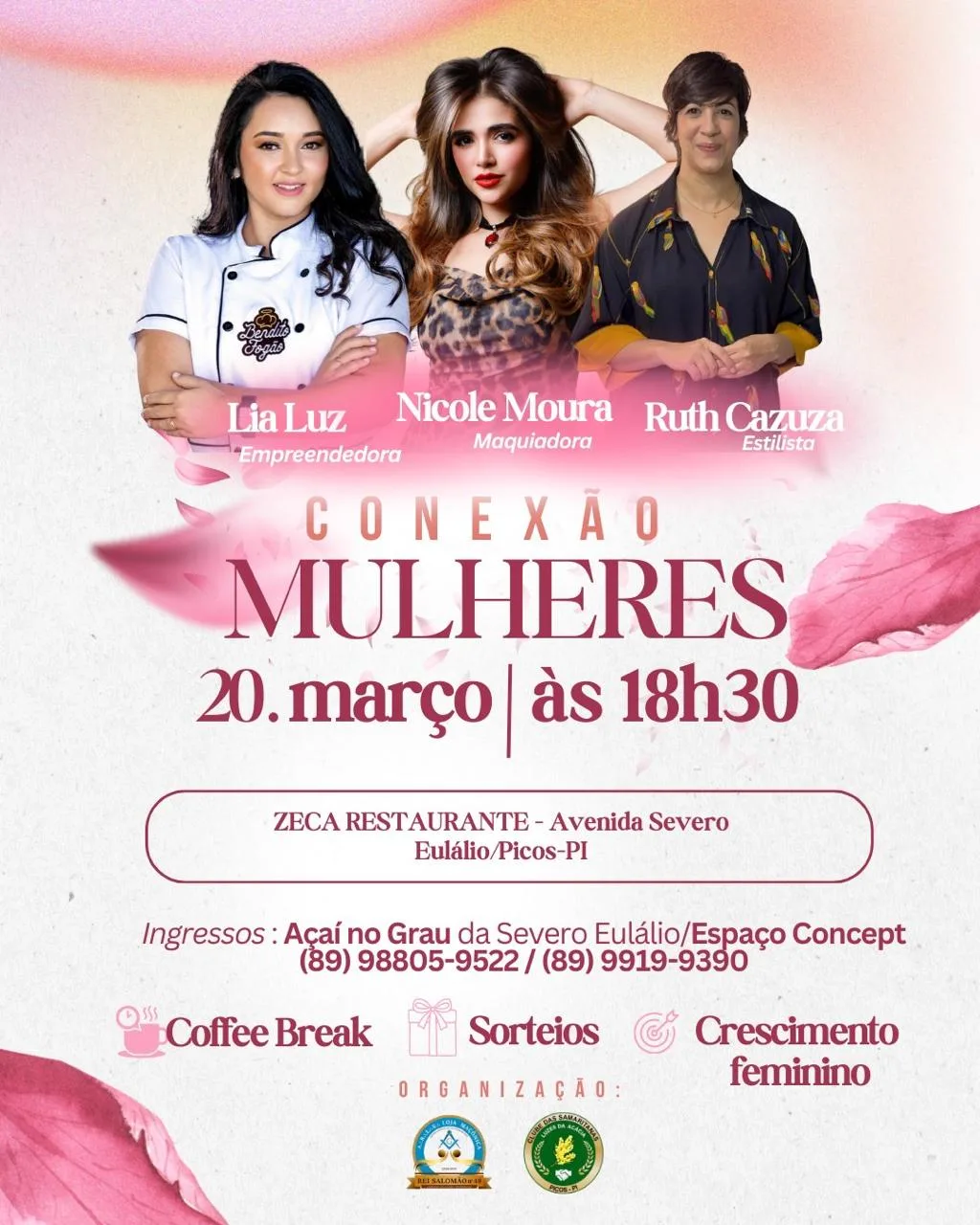 Picos sedia “Conexão Mulheres” com foco em empreendedorismo e protagonismo feminino