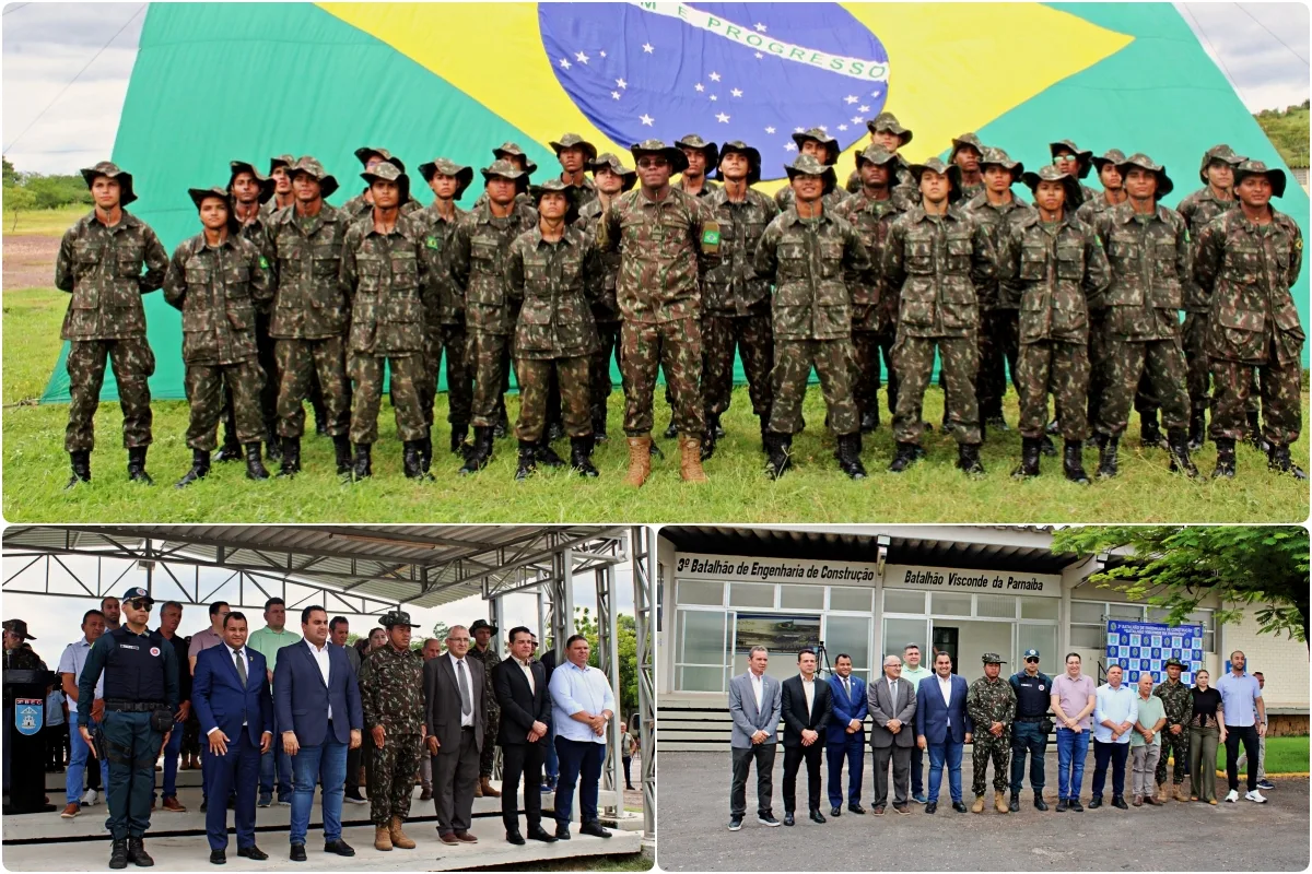 3º BEC realiza formatura e entrega do Chapéu Tropical para novos soldados
