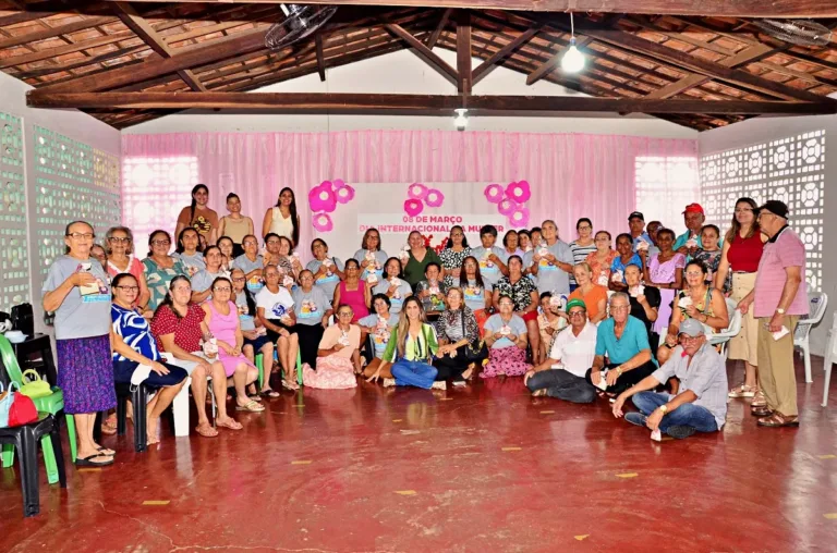 Prefeitura de Santo Antônio de Lisboa promove momento especial em alusão ao Dia Internacional da Mulher para o Grupo Reviver