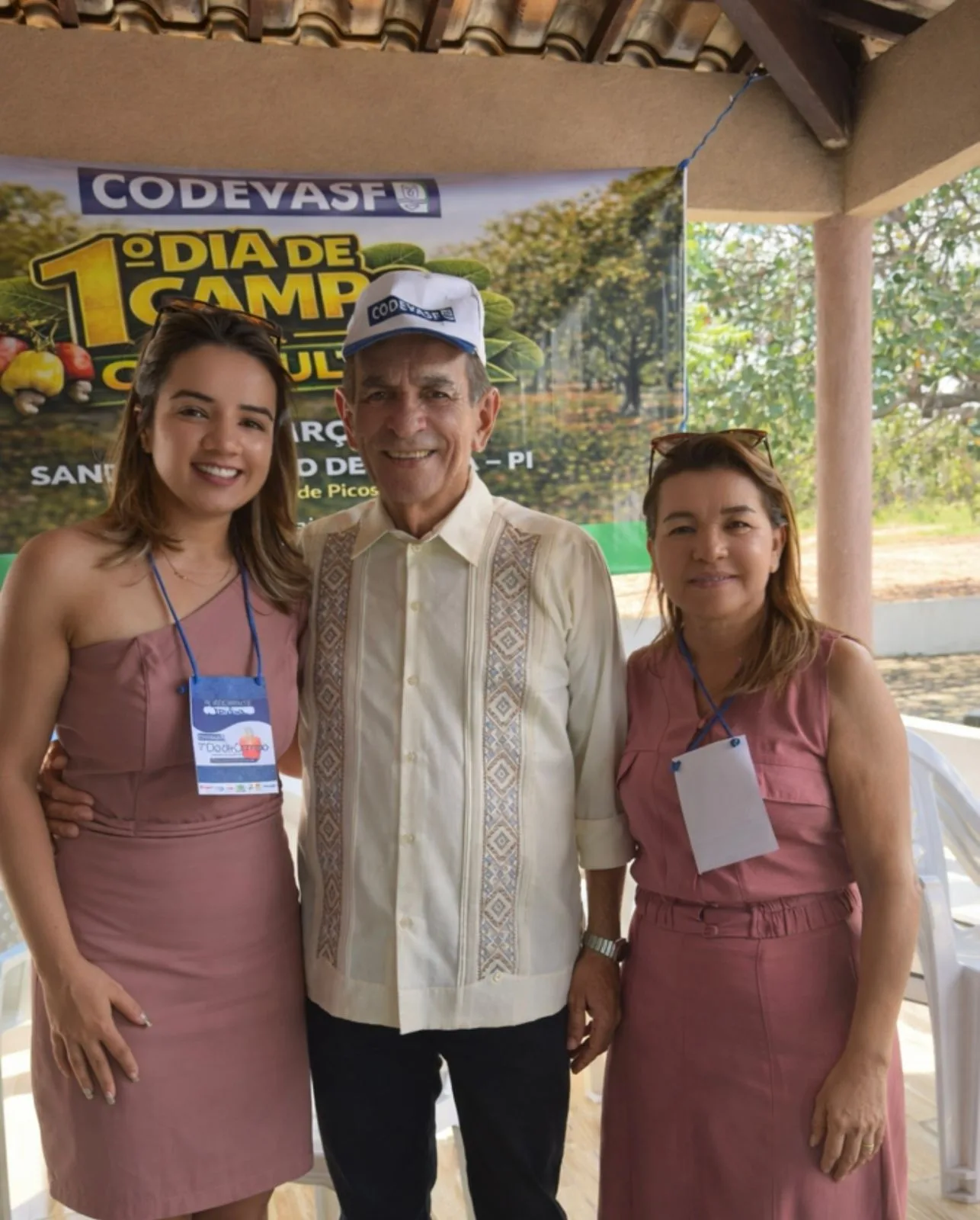 Comitiva de Geminiano participa do 1º Dia de Campo da Cajucultura em Santo Antônio de Lisboa
