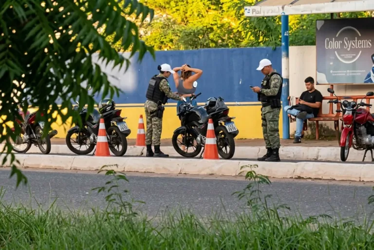 Blitz da CIPTtran prende mulher e recupera motocicleta com registro de furto em Picos