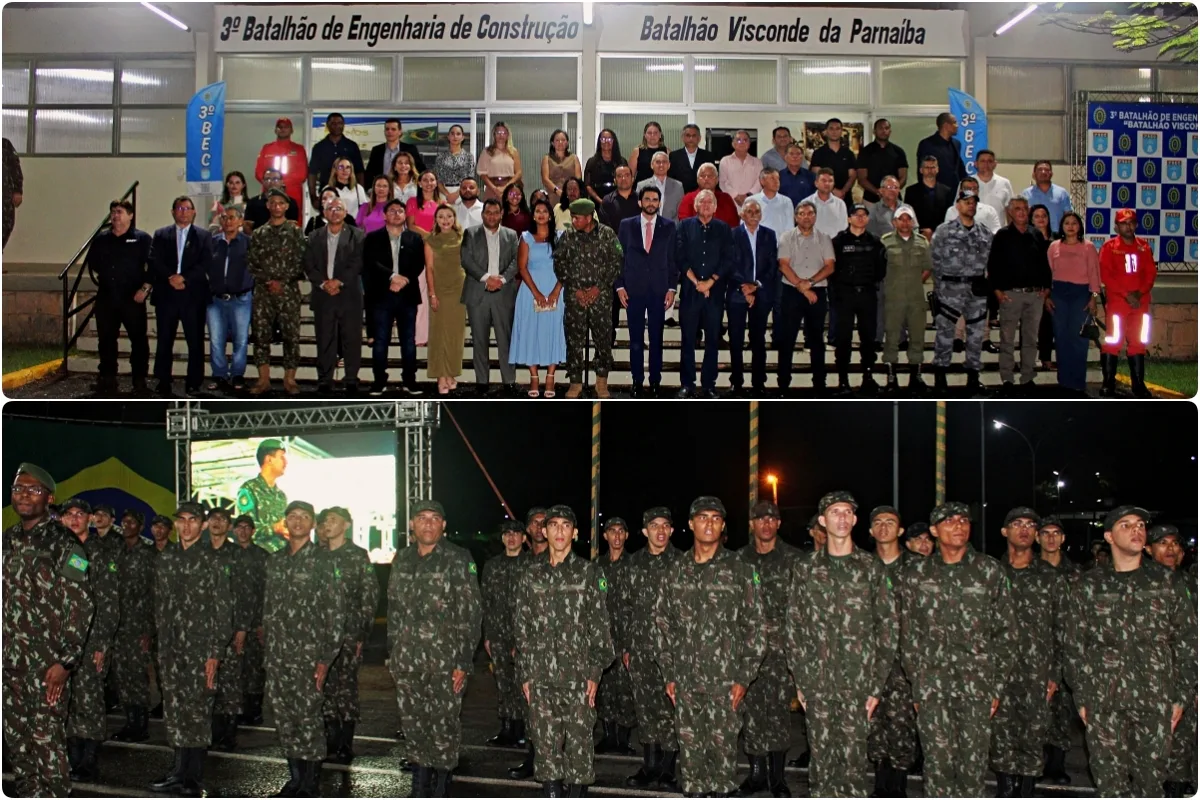 3º BEC realiza formatura de incorporação do Grupamento Alfa 2026 em Picos
