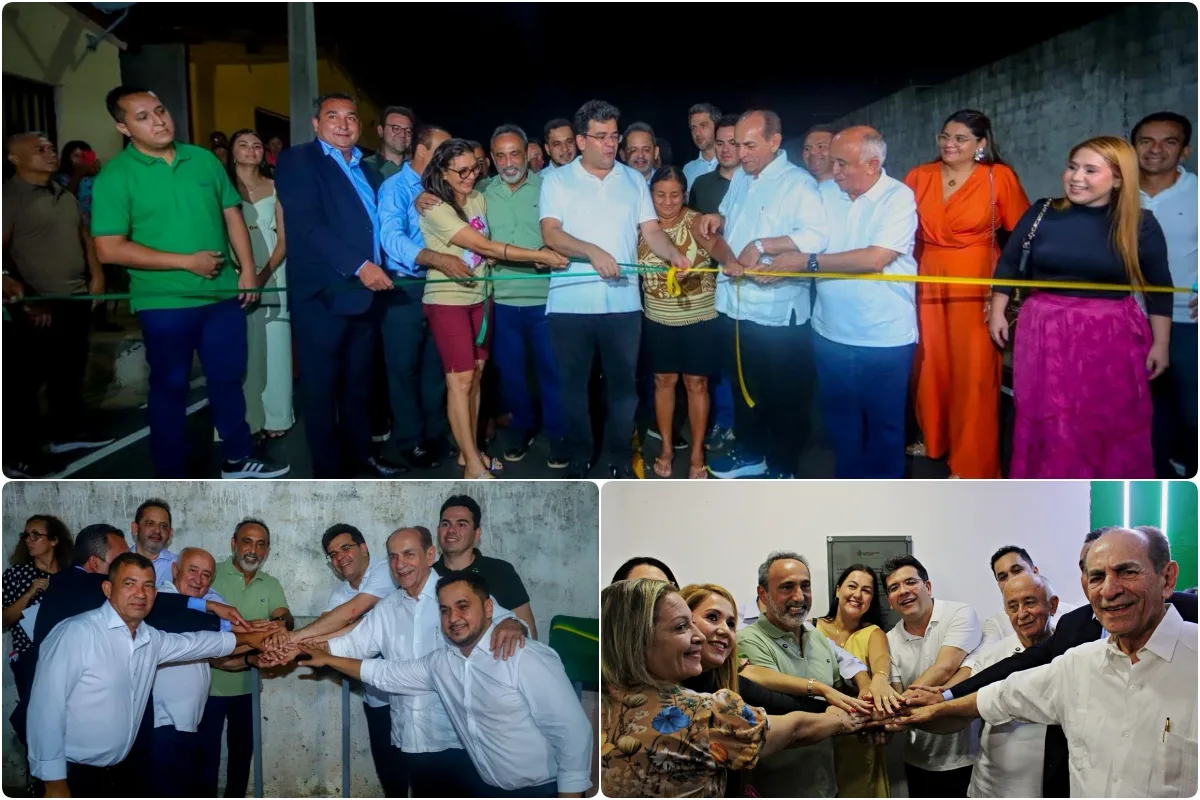 Ao lado do governador, prefeito Erivaldo Lopes inaugura asfalto e reforma do Núcleo Municipal de Educação no aniversário de 62 anos de Santo Antônio de Lisboa