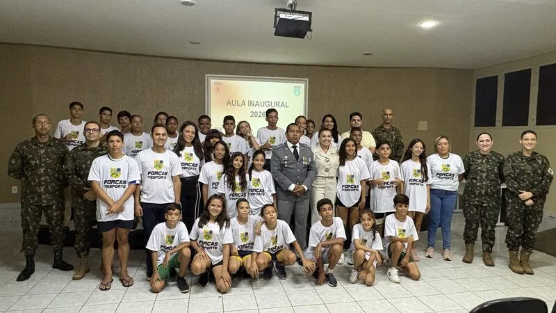 40 alunos da rede de educação de Picos são selecionados para projeto do Exército Brasileiro