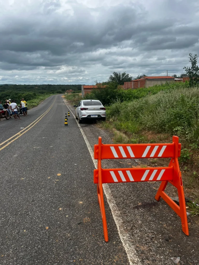Acidente na rodovia PI-456, no município de Curral Novo do Piauí - FOto: PMPI