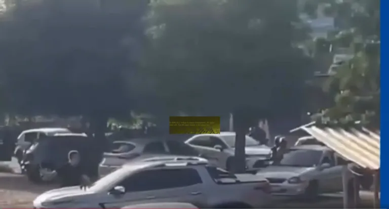 Discussão entre dois homens é registrada nas proximidades de escola em Picos; veja vídeo!