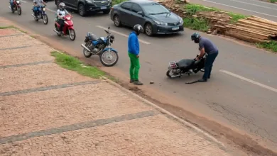 Acidente de moto no bairro Bomba em Picos - Foto: Divulgação