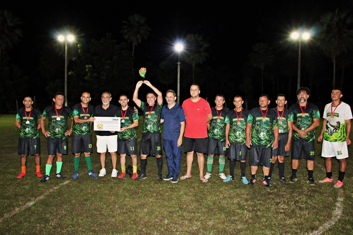 Dinossauros vence Riachão e conquista o título do Fut7 Master nos 62 anos de Santo Antônio de Lisboa