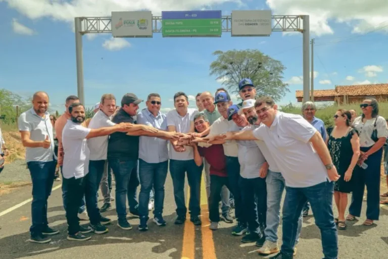 Rafael Fonteles inaugura pavimentação da PI-459 em Betânia do Piauí e fortalece ligação entre Piauí e Pernambuco