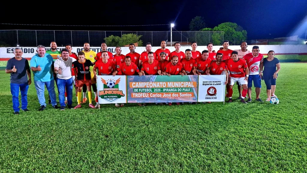 Campeonato Municipal de Futebol 2026 começa em Ipiranga com 6 equipes na disputa e R$ 13 mil em premiação