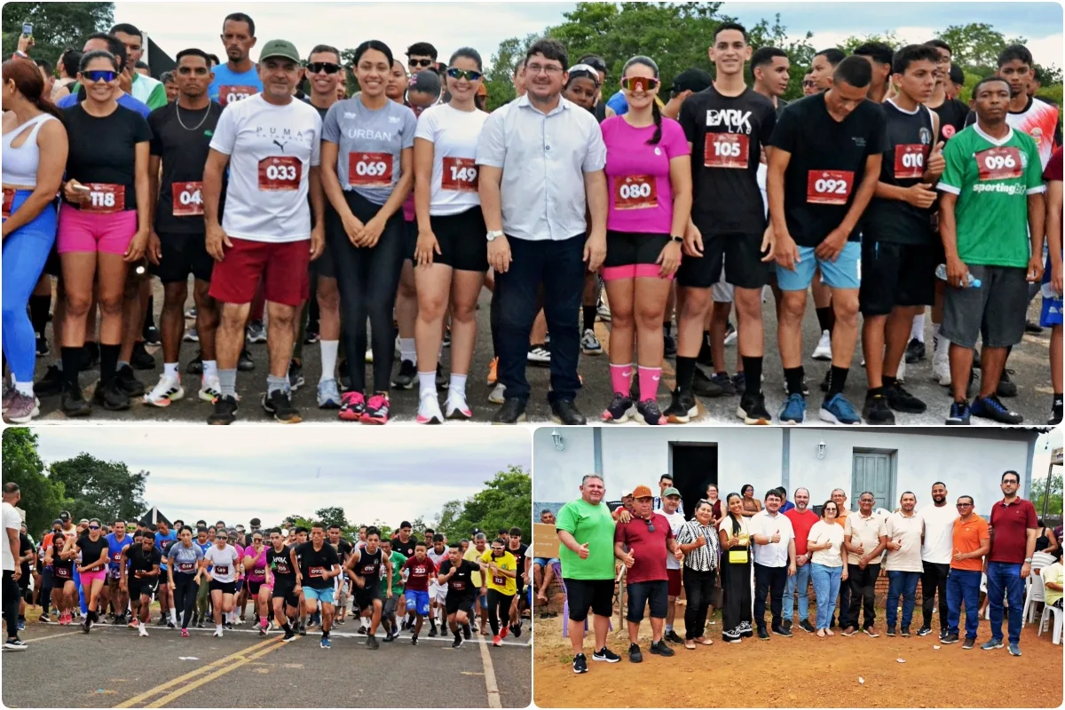4º Corrida de Rua movimenta povoado São José dos Cocos em Ipiranga do Piauí durante festejo
