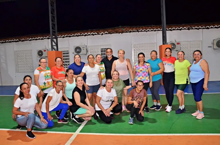 Prefeitura de Santo Antônio de Lisboa realiza Projeto Ritmo e Saúde e leva dança, atividade física e bem-estar à comunidade