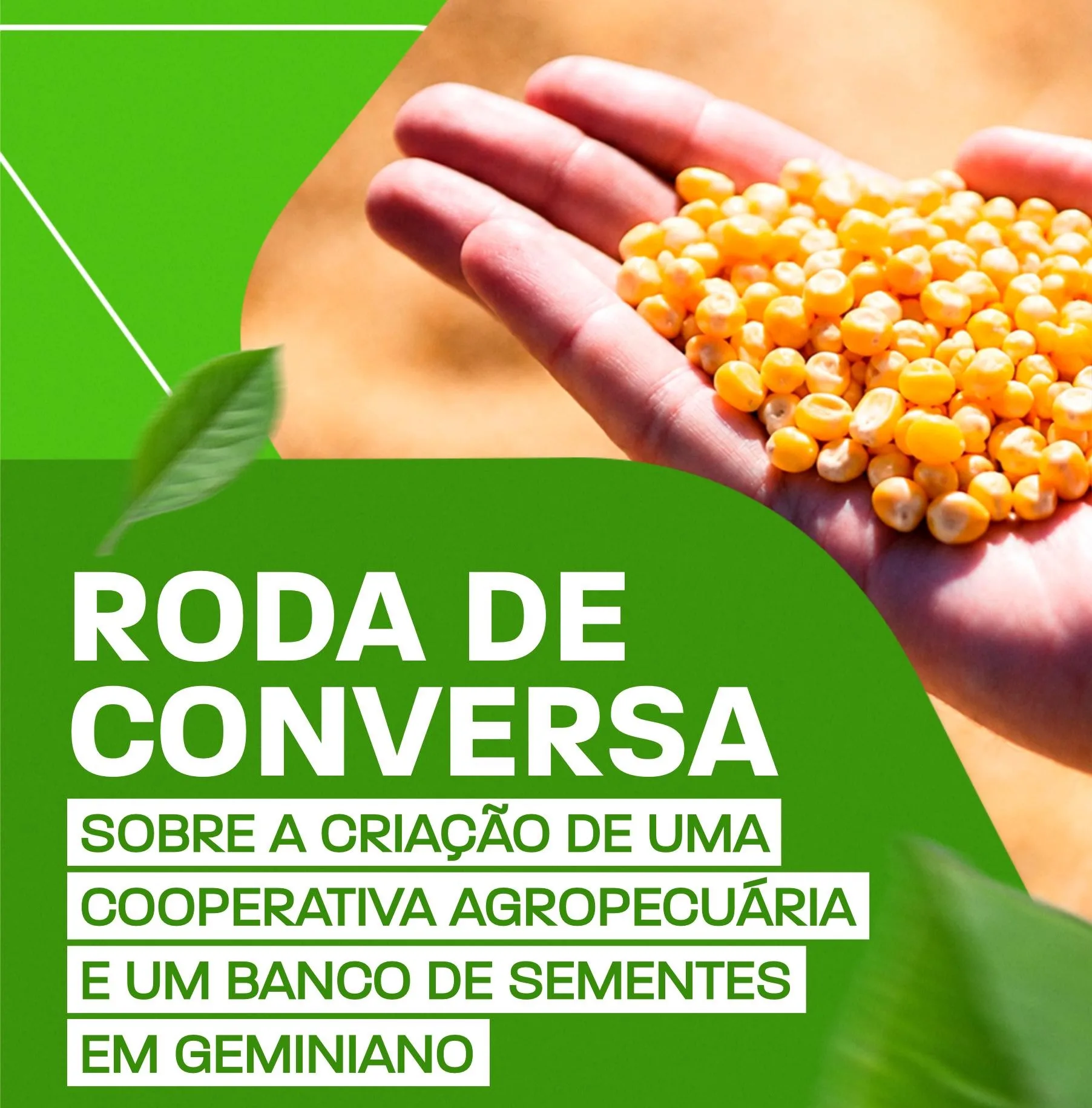 Prefeitura de Geminiano convida agricultores para roda de conversa sobre Cooperativa