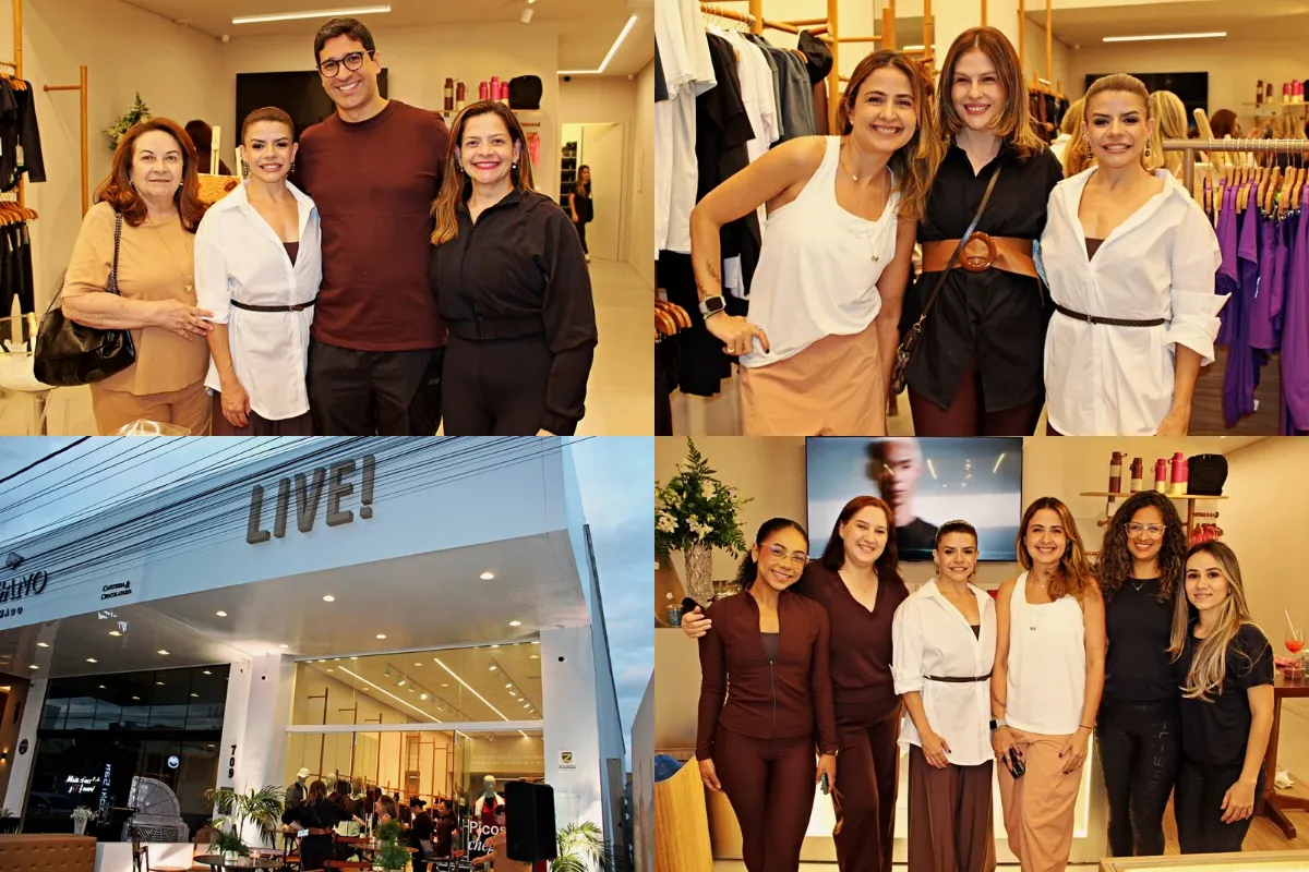Live! Picos é inaugurada com coquetel especial e proposta de unir moda, bem-estar e experiências; veja fotos!