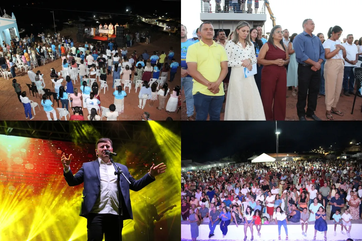 Missa em ação de graças e show do padre Ezequiel Dal Pozzo celebram aniversário de 72 anos de Itainópolis