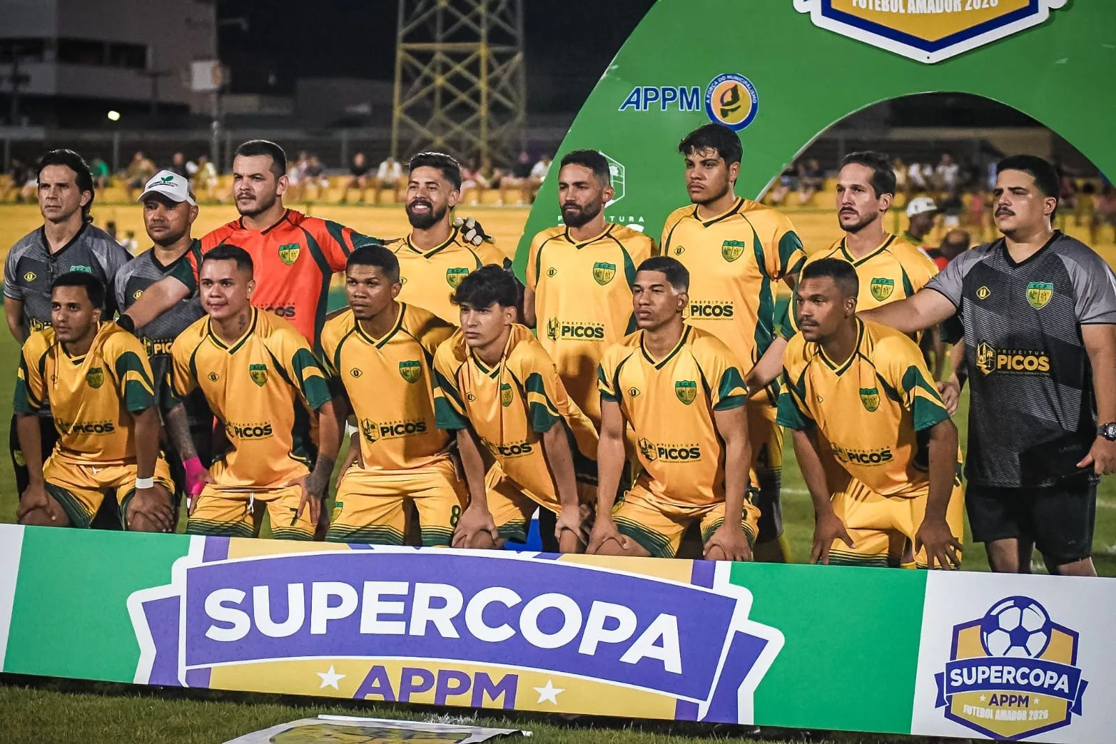 Seleção de Picos vence Francisco Santos por 2 a 1 e garante vaga nas semifinais da Supercopa APPM