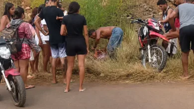 Acidente na estrada que liga as localidades Capitão de Campos e Lagoa do Barro, na zona rural de Picos