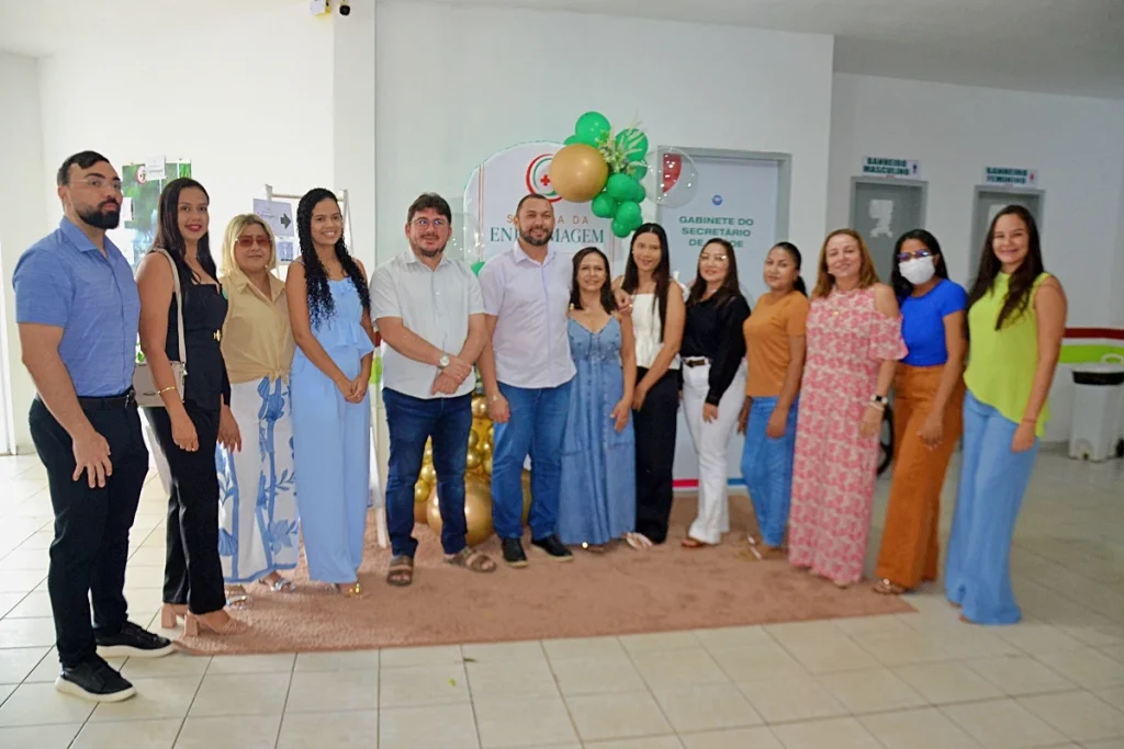 Profissionais de saúde participam em Ipiranga do Piauí de Semana da Enfermagem