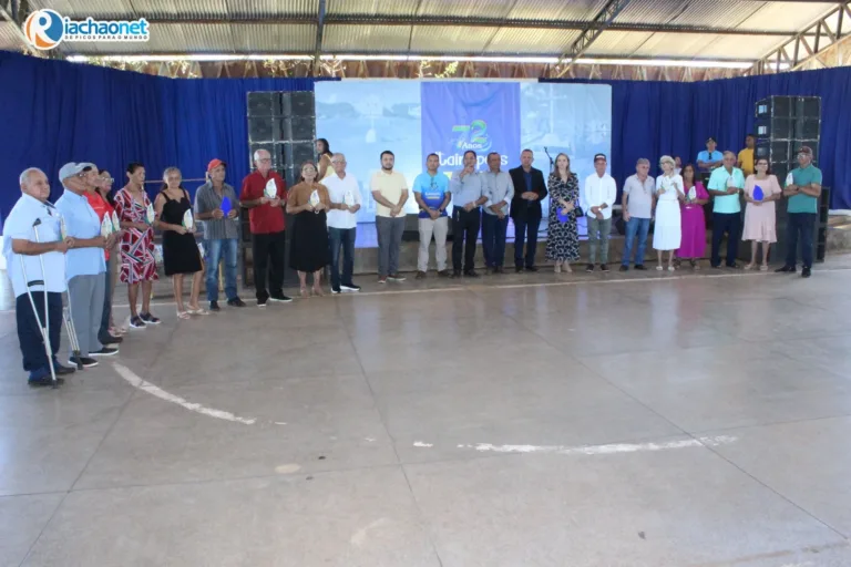 Itainópolis homenageia personalidades que ajudaram a construir a história do município durante celebração dos 72 anos