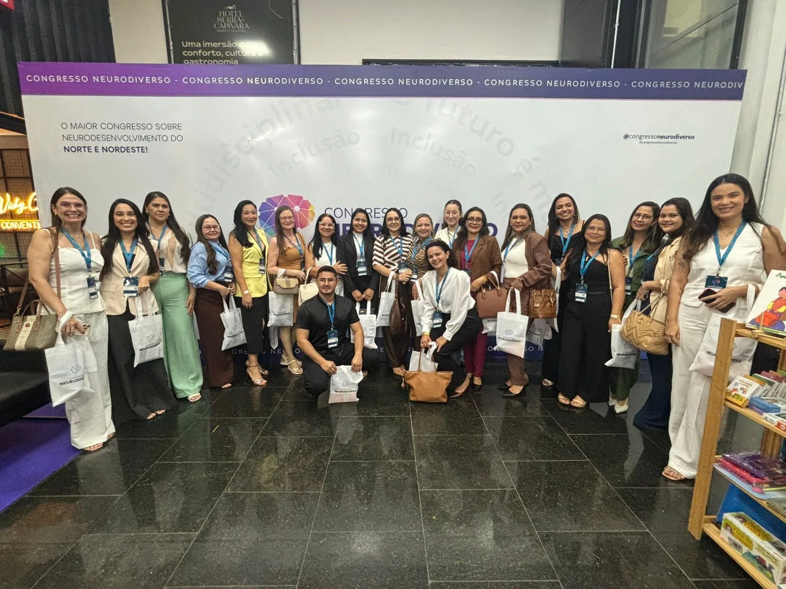 Representantes de Santo Antônio de Lisboa participam do 2º Congresso Neurodiverso em Teresina