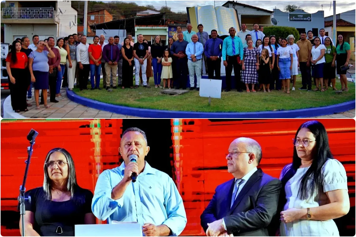 Itainópolis celebra o Dia do Evangélico e inaugura Monumento da Bíblia nas comemorações pelos 72 anos de história
