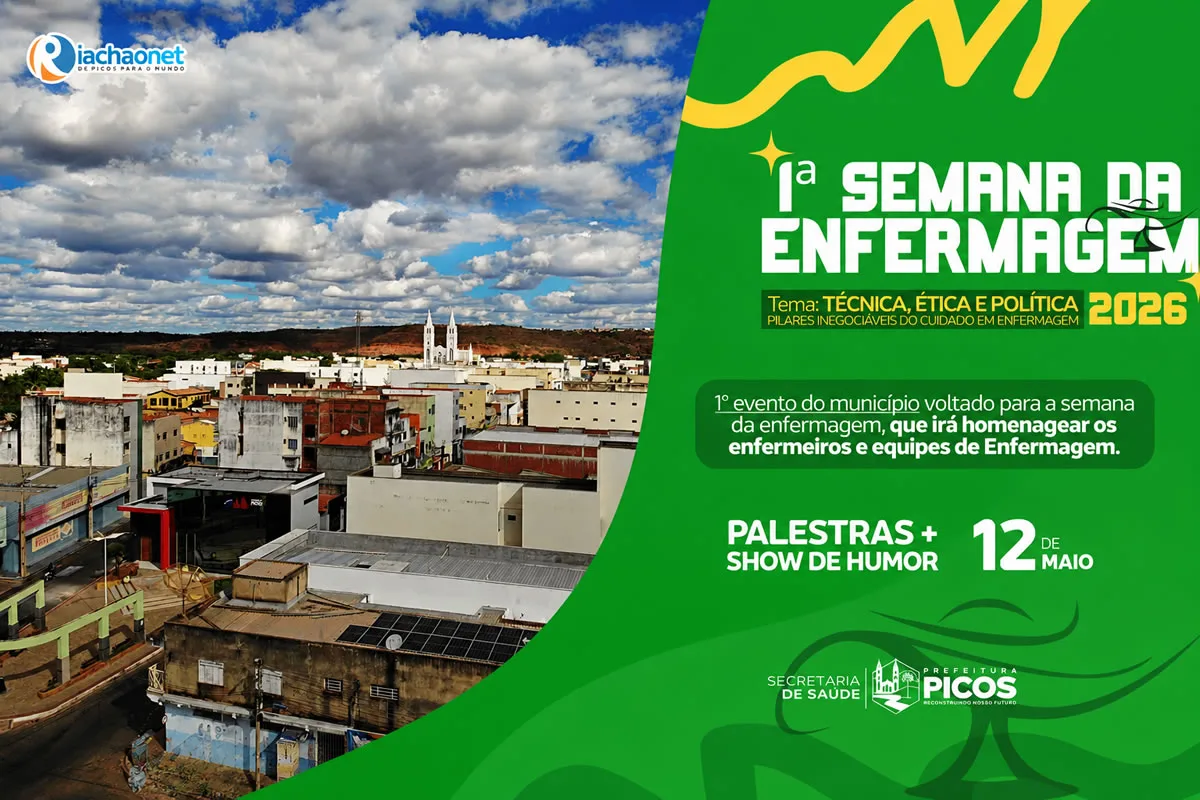 Picos realiza 1ª Semana da Enfermagem com programação especial voltada à valorização profissional