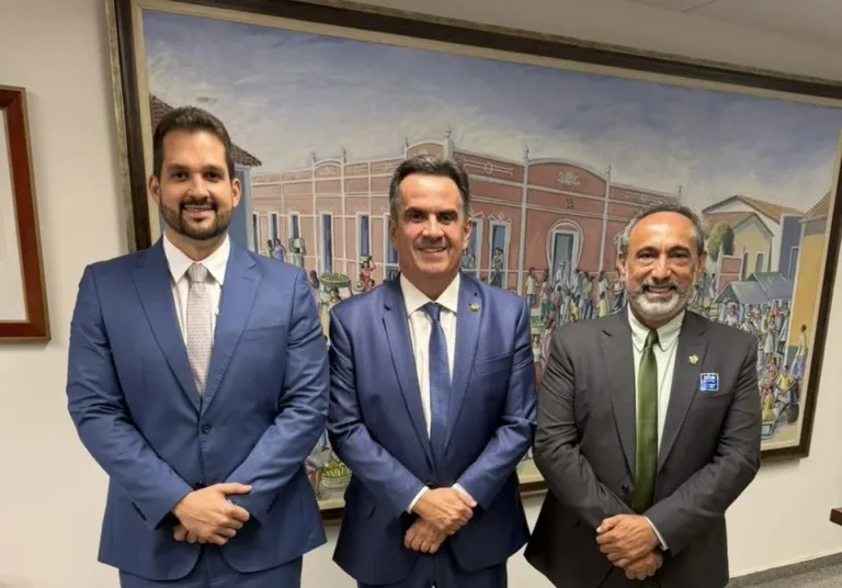 Prefeito Erivaldo Lopes se reúne com senador Ciro Nogueira em busca de mais investimentos para Santo Antônio de Lisboa