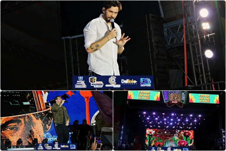 Shows de Gustavo Mioto e Xand Avião encerram o Picos Cidade Junina 2026; veja fotos
