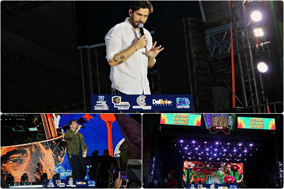 Shows de Gustavo Mioto e Xand Avião encerram o Picos Cidade Junina 2026; veja fotos
