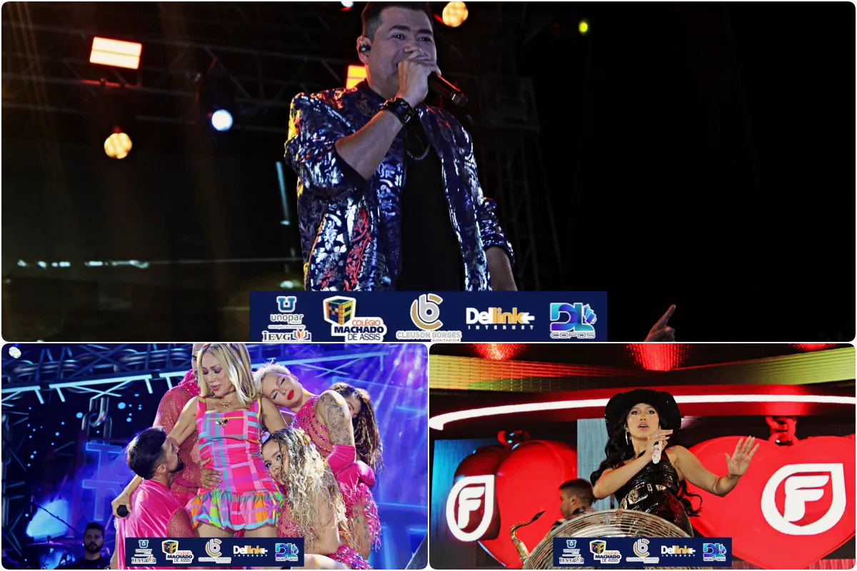 Shows de Batista Lima, Taty Girl, Fernandinha e Forró Balancear e artistas locais marcam 3ª noite do Picos Cidade Junina; veja fotos