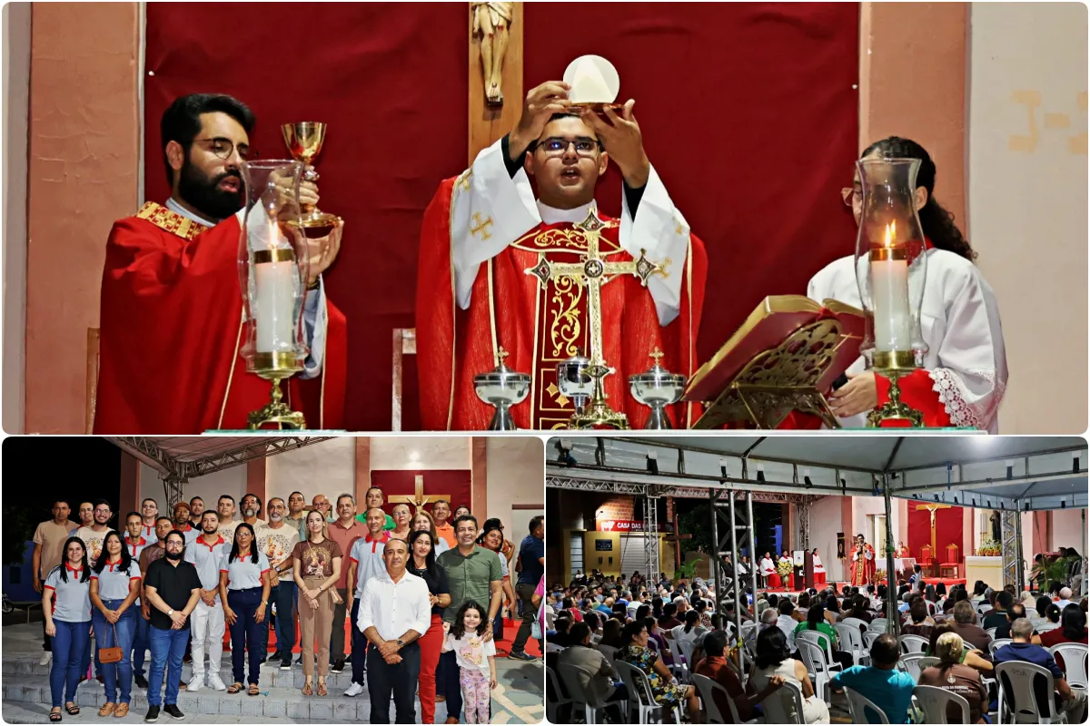 Em Santo Antônio de Lisboa, 12ª noite da 89ª festa do padroeiro reúne autoridades e fiéis