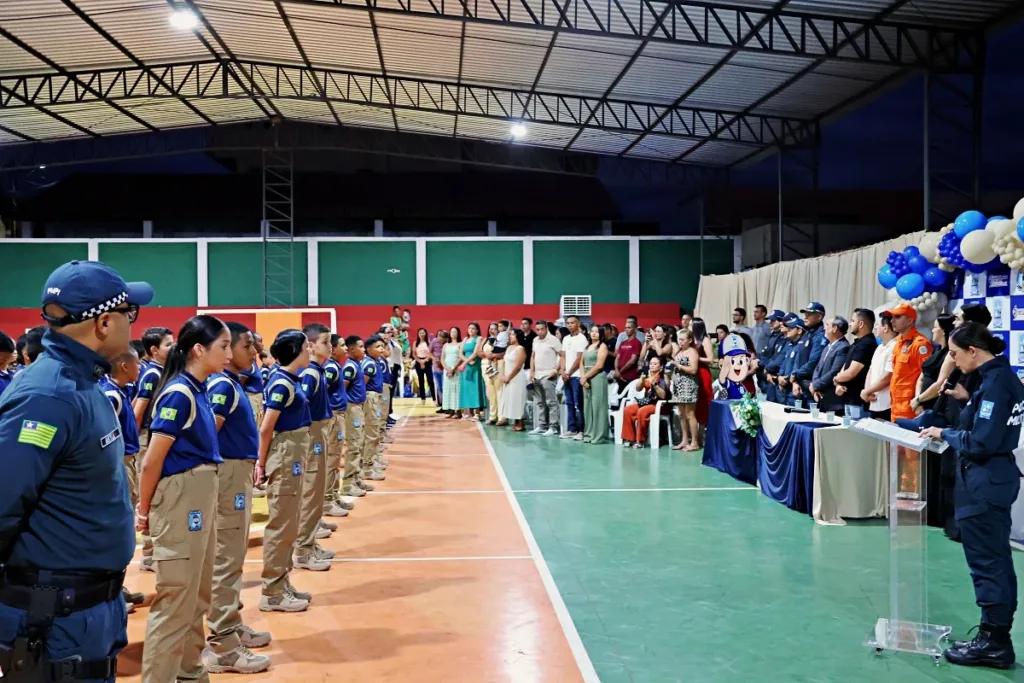 Pelotão Mirim 2026 é lançado em Santo Antônio de Lisboa e reforça compromisso com a formação cidadã de crianças e adolescentes; veja fotos