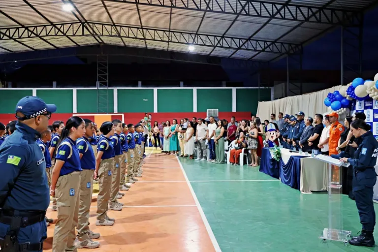 Pelotão Mirim 2026 é lançado em Santo Antônio de Lisboa e reforça compromisso com a formação cidadã de crianças e adolescentes; veja fotos