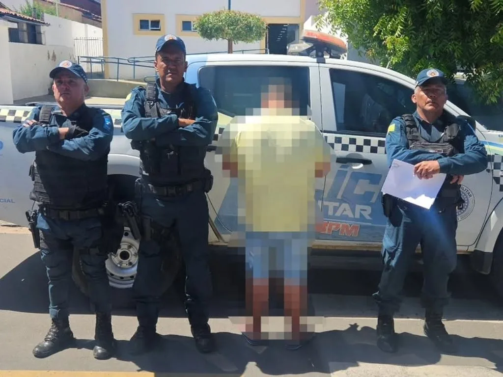 Homem é preso suspeito de agredir e ameaçar de morte a companheira em Pio IX