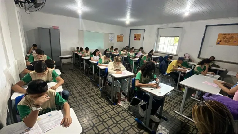 Alunos da rede municipal participam da primeira fase da OBMEP 2026