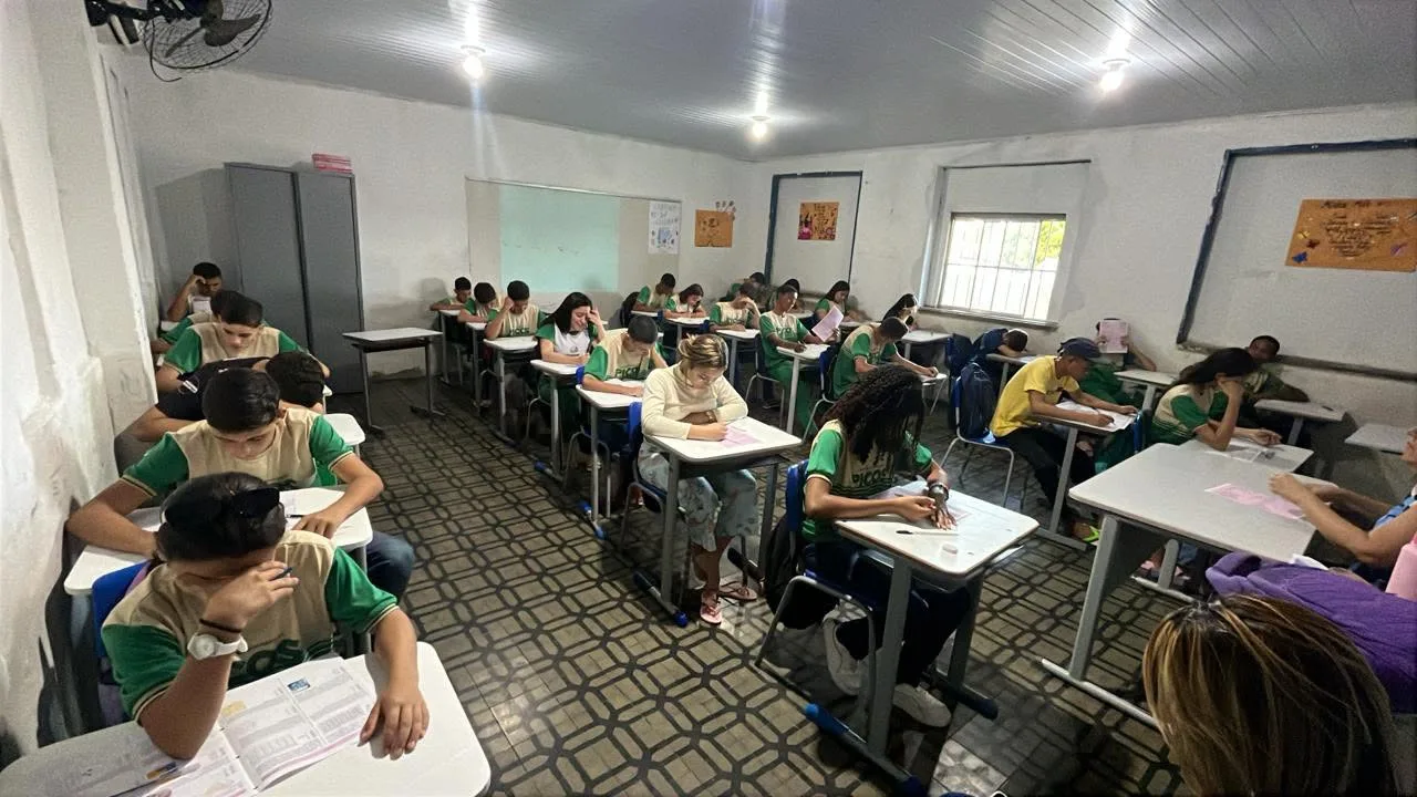 Alunos da rede municipal participam da primeira fase da OBMEP 2026