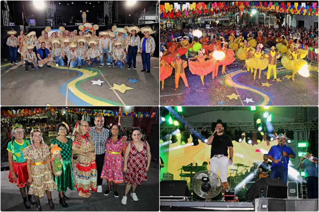 Quadrilhas juninas, concurso de fantasia e shows marcam primeira noite do “Viva São João! Festa e Tradição!”; veja fotos