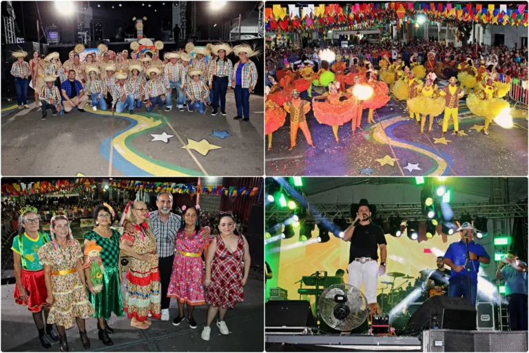 Quadrilhas juninas, concurso de fantasia e shows marcam primeira noite do “Viva São João! Festa e Tradição!”; veja fotos