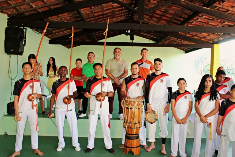 Prefeitura de Santo Antônio de Lisboa realiza aula inaugural do projeto de capoeira e reforça incentivo ao esporte e à cultura