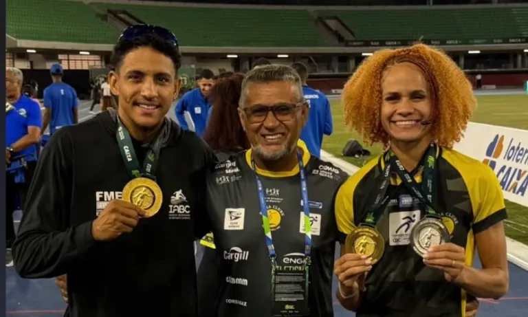 Piauienses conquistam medalhas no revezamento 4x400m no Troféu Brasil