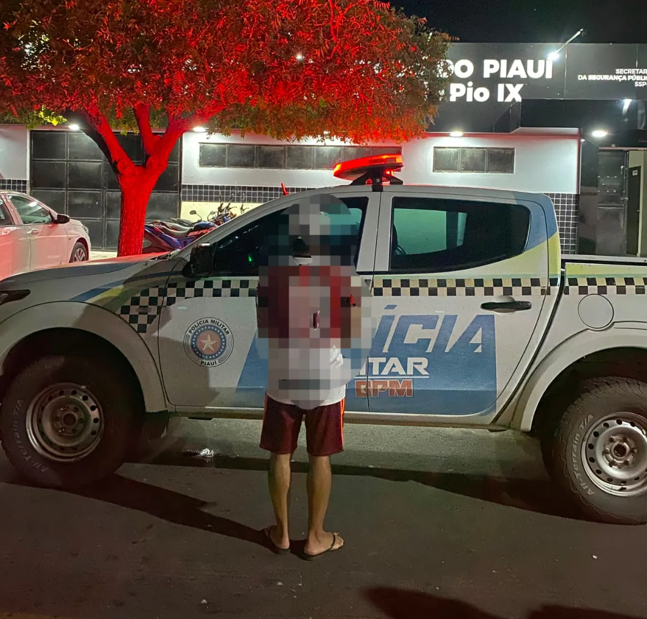 Pio IX: suspeito de invadir casa para observar jovem trocando de roupa é detido